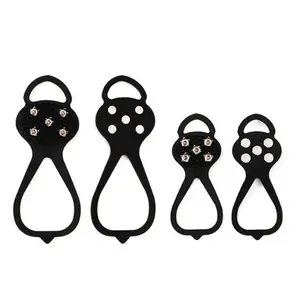 Simple Claw 5 Tooth TPE Ice Gripper Lightweight Anti Slip Covers for Climbing
