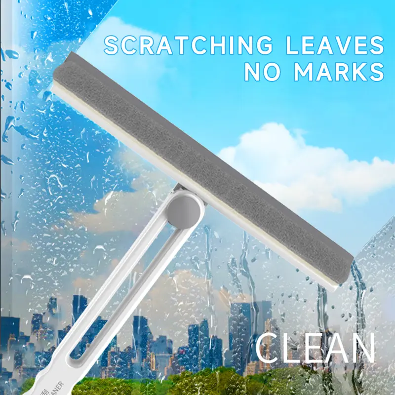 Household Cleaning Tool Squeegee - Glass Window Wiper, Streak Free Squeegee Drying, Quick Water Stain Removal, No Damage to Glass, Easy Care Tool