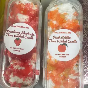 Strawberry Shortcake Three Wicked Candle