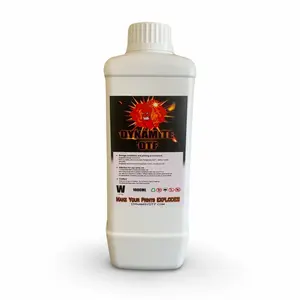 White. Dynamite DTF Ink for DTF Printers,Epson Printer, (1) 1 liter bottle WHITE.