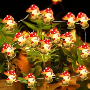 Indoor Mushroom Light, Battery-Powered (no Batteries Included), Cute Celebration Room Decor Atmosphere Lamp, Ideal for Kids' Rooms, Birthdays, Christmas, Parties, Weddings, Home Decor
