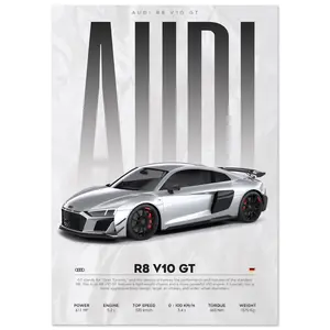 Audi - R8 - Poster