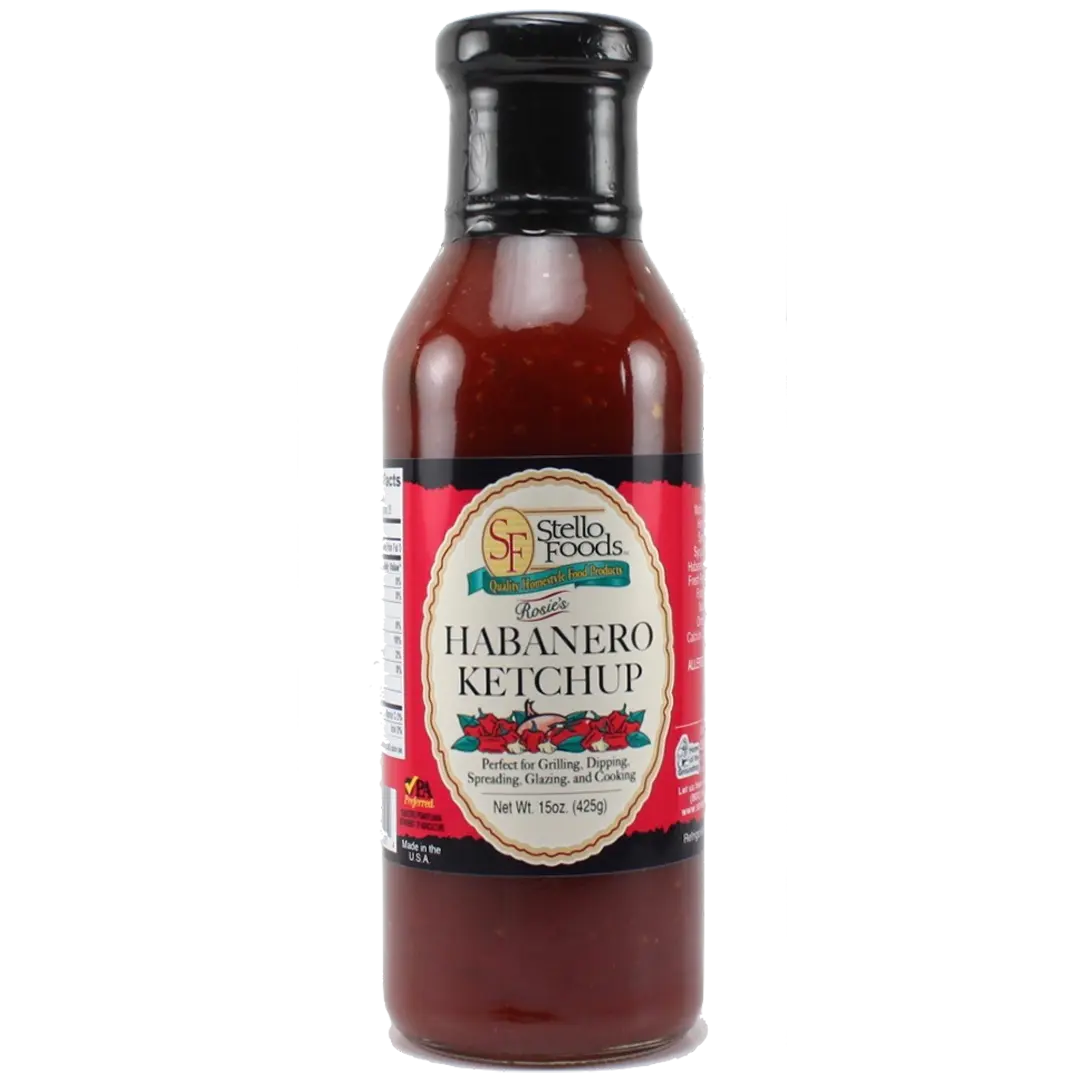 Stello Foods - Rosie's Habanero Ketchup 15 oz