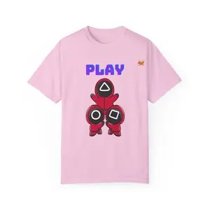 Squid Game Fan Apparel - Survival Game Inspired T-Shirt - Trendy Graphic Tee for Gamers and TV Show Fans