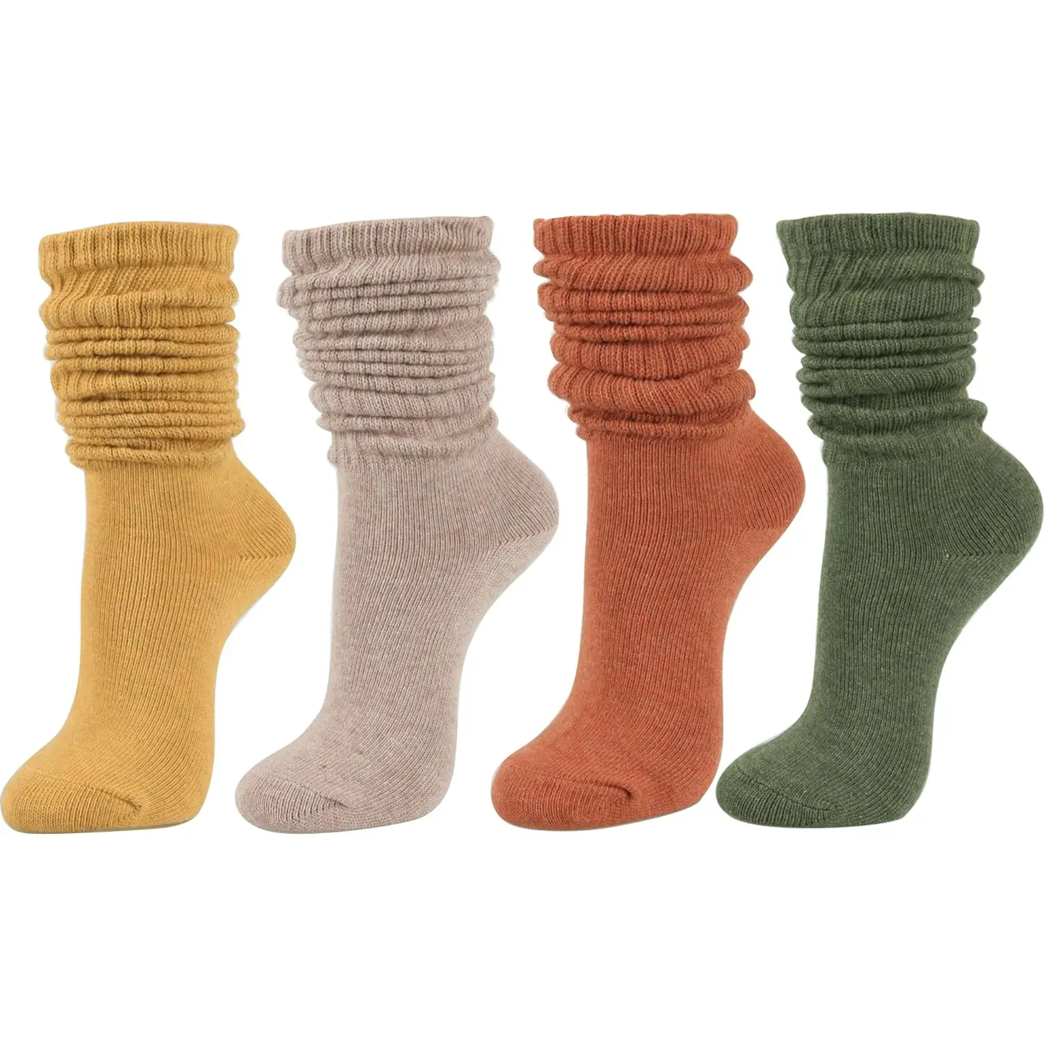 STYLEGAGA Women'S Fall Winter Slouch Knit Socks Slouchy Socks Women Scrunch Socks Women Scrunchie Socks STYLEGAGA