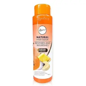 Anyeluz Hair Treatment Natural Fruit - 2 pack Haircare Comfort for Nourishing and Frizz Rediction 450ml