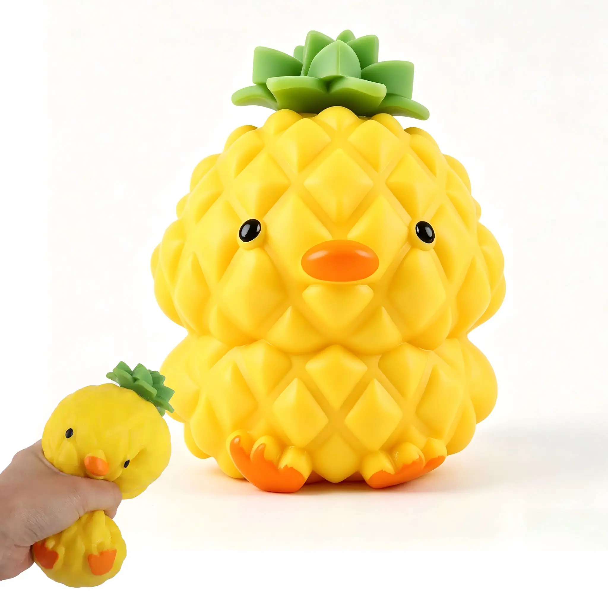 RIVIOO Decompression toy pineapple duck pinch music decompression vent artifact