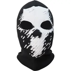 Ghost Balaclava Scary Skeleton Skull Ski Mask for , Halloween, , and  Cycling