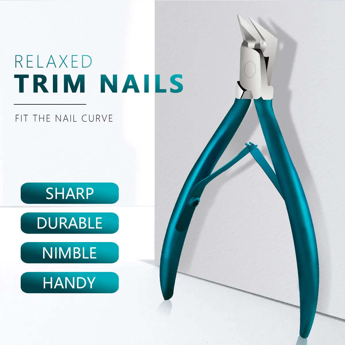 Ultra-Sharp 1pcs Precision Professional Nail Clippers | Nail Trimmer & Edge Cutter for Perfect Manicure at Home