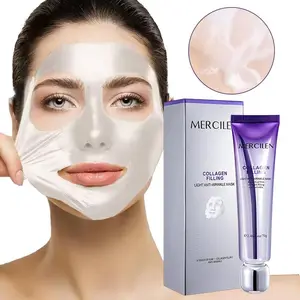 Collagen Firming Face Mask, Moisturizing Face Mask, Refreshing Hydrating Face Mask, Face Care Product for Women & Men, Moisturizer, Skin Care