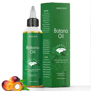 Pure Batano Oil 3.38oz, Moisturizing Hair Oil, Deep Conditioning Scalp and Roots, Smooths Frizz and Split Ends, Makes Hair Thicker and Healthier, Winter Hair Care Ideal Choice.