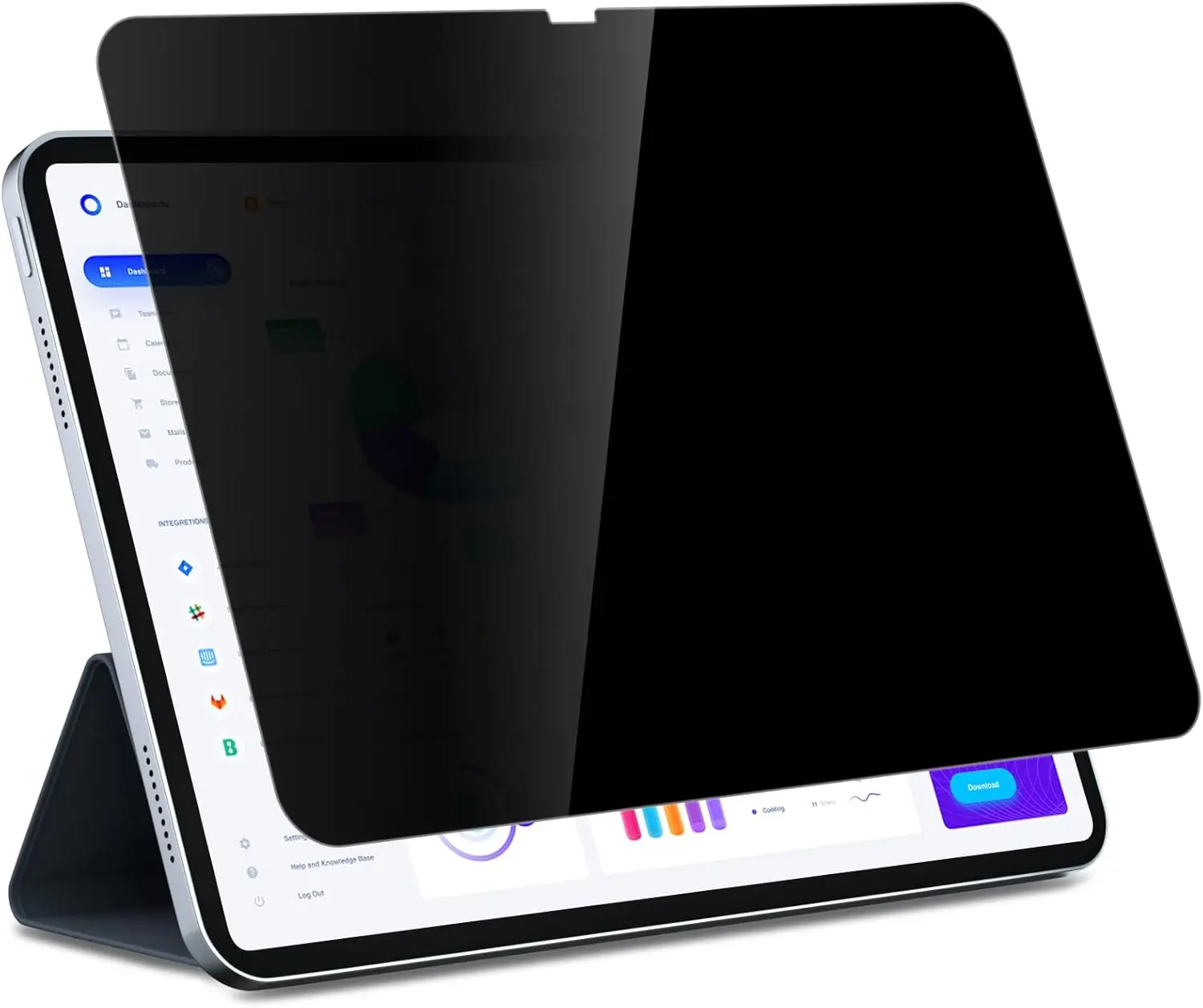 Screen Protector for iPad (A16) 11th/10th Generation (2025/2022), 30- Anti-Spy  Filter, Matte Finish Anti-Glare, Fingerprint-Proof, Anti-Scratch Film Guard