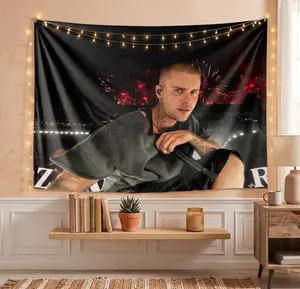Music Concert Stage Tapestry Wall Hanging – Aesthetic Pop Singer Performance Wall Art, Vintage Inspired Fabric Poster for Bedroom Dorm Living Room Decor, Gift for Music Lovers