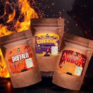 El Mexicanito:Chapulines Buffalo,Chapulines Nashville Hot BBQ & Chapulines Cheesy Spicy 4oz Originally Oaxaca Mexico