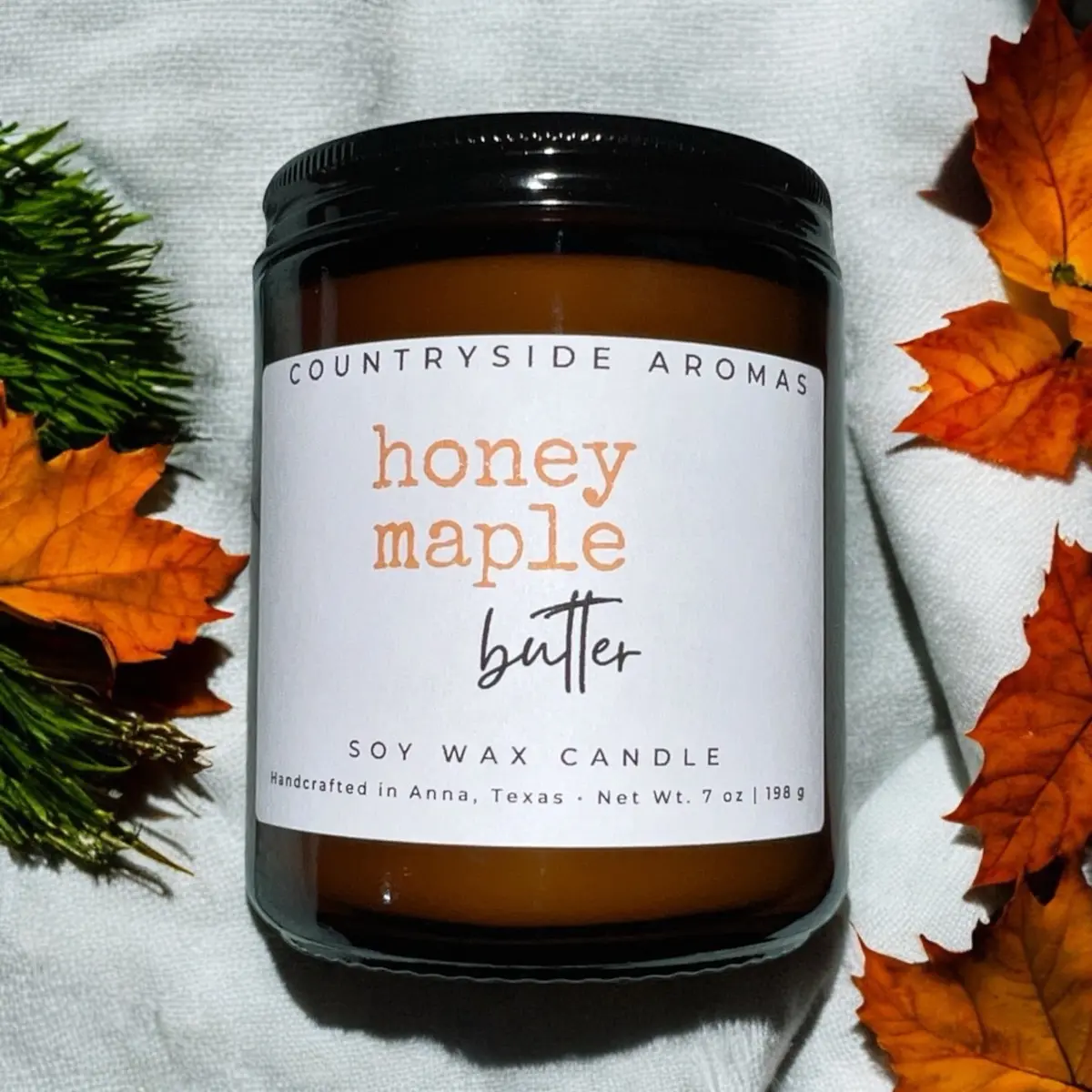 Honey Male Butter 7oz Candle, Handmade, Soy Candle, Fragrance