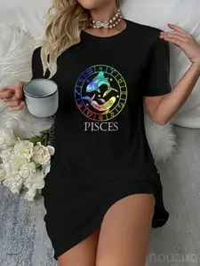 Zodiac Sign Pisces Dress