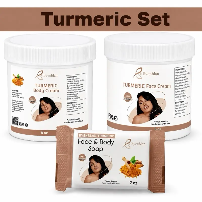 Byenblan Turmeric Set