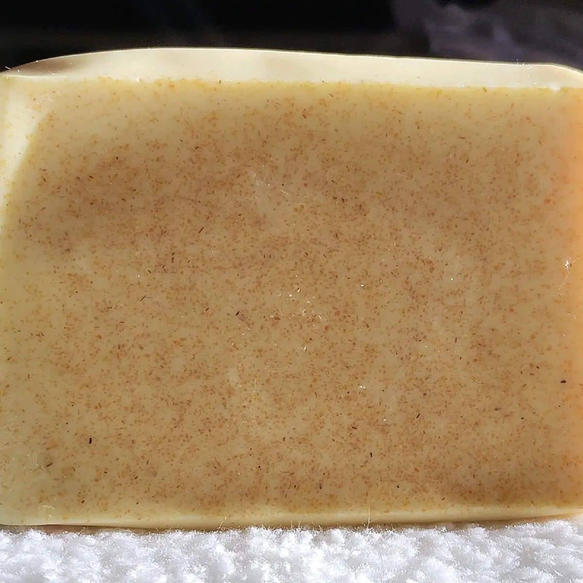 Honey Orange Scented Soap, Oatmeal Base, Moisturizing Soap, No Toxic Ingredients, Eczema Safe, Flamboyant Candle Co. LLC, Bath/Hand Soap Body Care Body Wash Comfort Cleanser Cleansing Gentle Moisturize Skin Repair Aroma