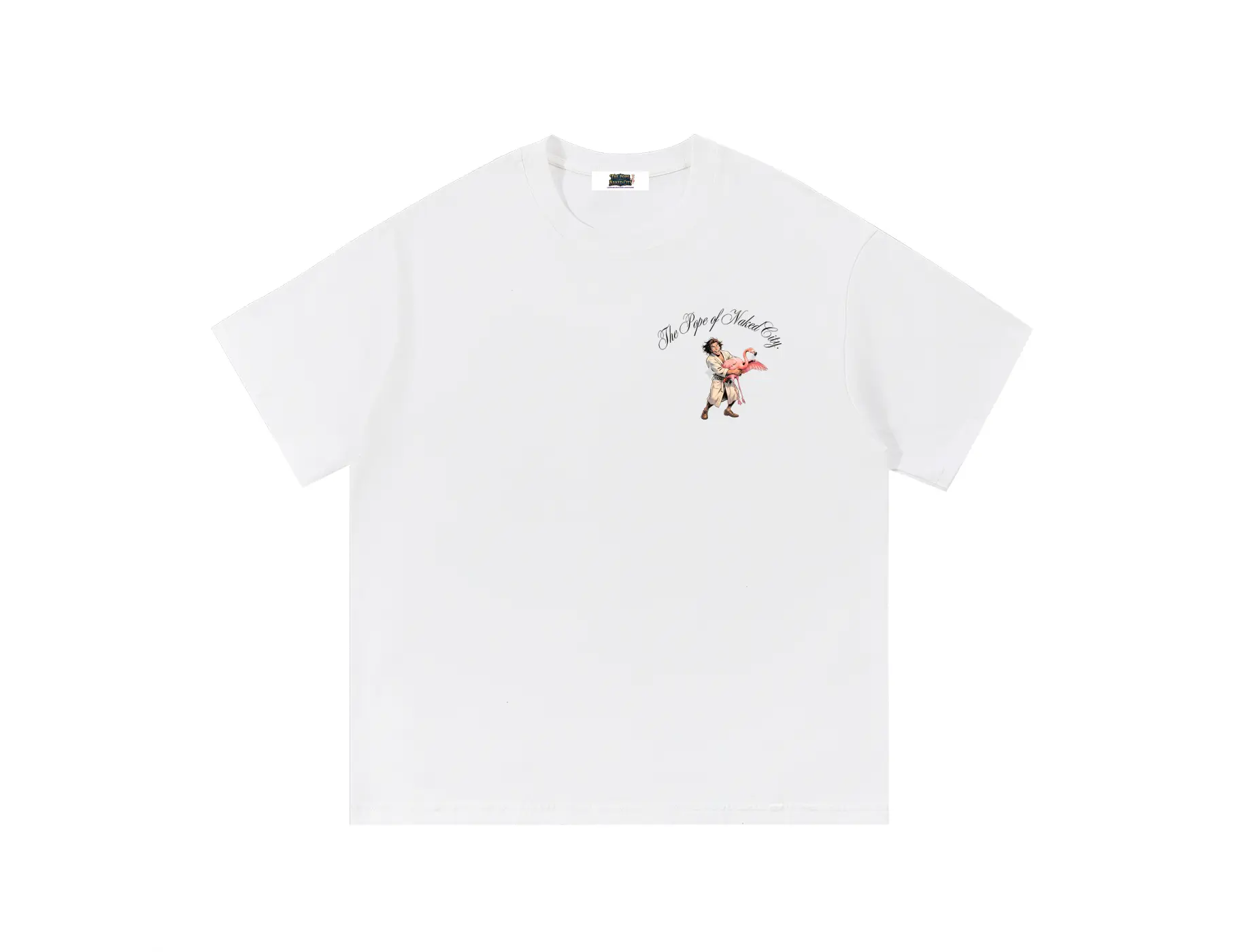 Pope On Dope2 - Essential Cotton T-Shirt Top Womenswear