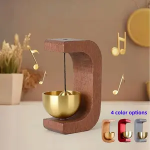Magnetic Doorbell in Solid Brass, Vintage Style Home Decor for Business and Residential Use, Unique Entryway Wind Chime Gift