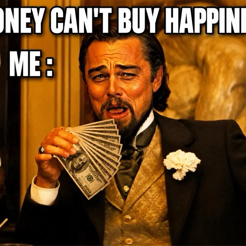 Funny Leo meme credit/debit card skin