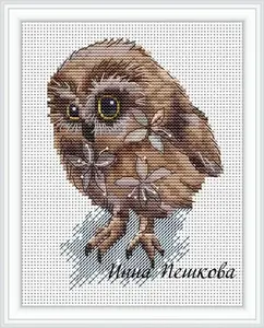 Owlet - PDF Cross Stitch Pattern