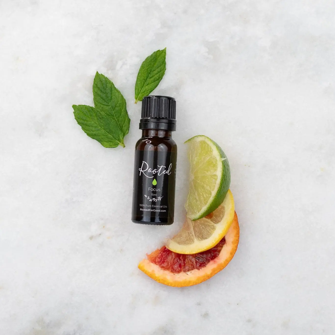 Focus Essential Oil Blend, Working & Studying Concentration Aid, Bright Scent, All-Seasons Aromatherapy Essential Oil