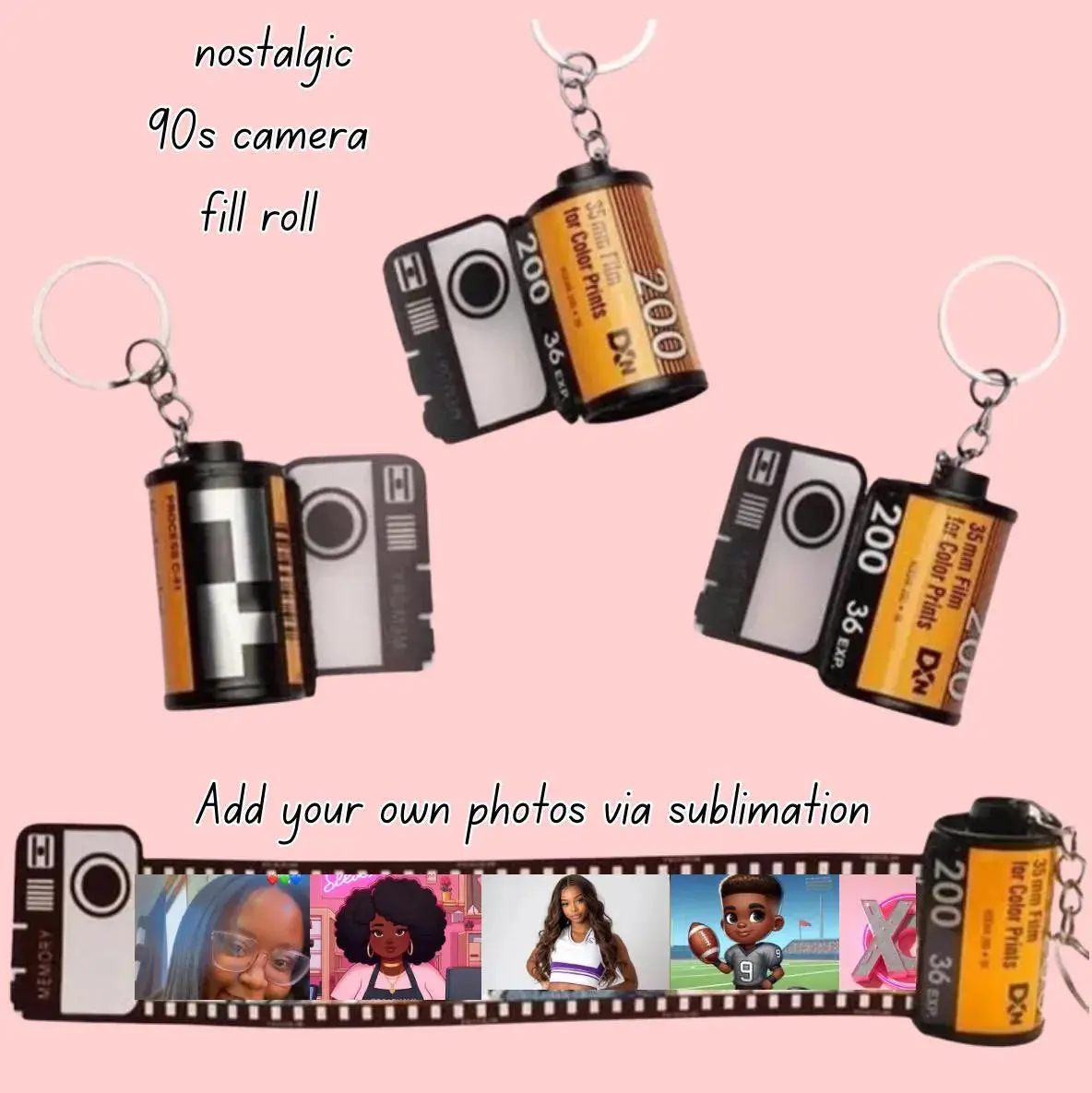 Film Roll Sublimation Blank | Sublimation Film Photo Roll | Memory Photo Film Roll for Sublimation Accessories Camera