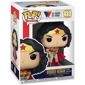Wonder Woman 80th Anniversary Classic with Cape Funko Pop! Vinyl Figure