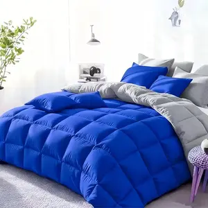 7-Piece Luxury Comforter Set, Bed-in-a-Bag Bedding with Comforter, Flat Sheet & 4 Pillowcases, Queen/King Size Cozy Bedroom Set for Home Hotel Dorm Travel