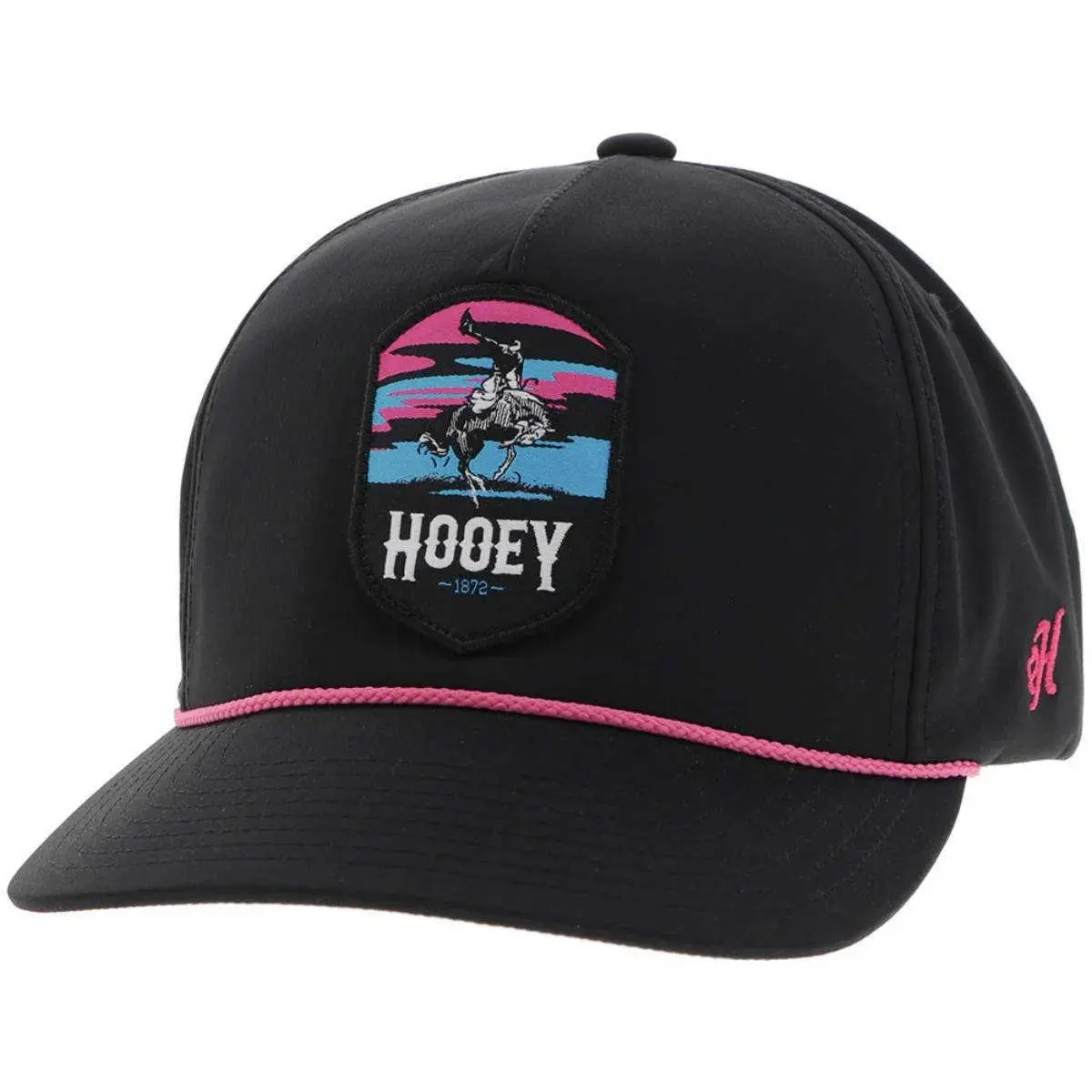 Hooey Unisex Cheyenne Black Snapback Hats