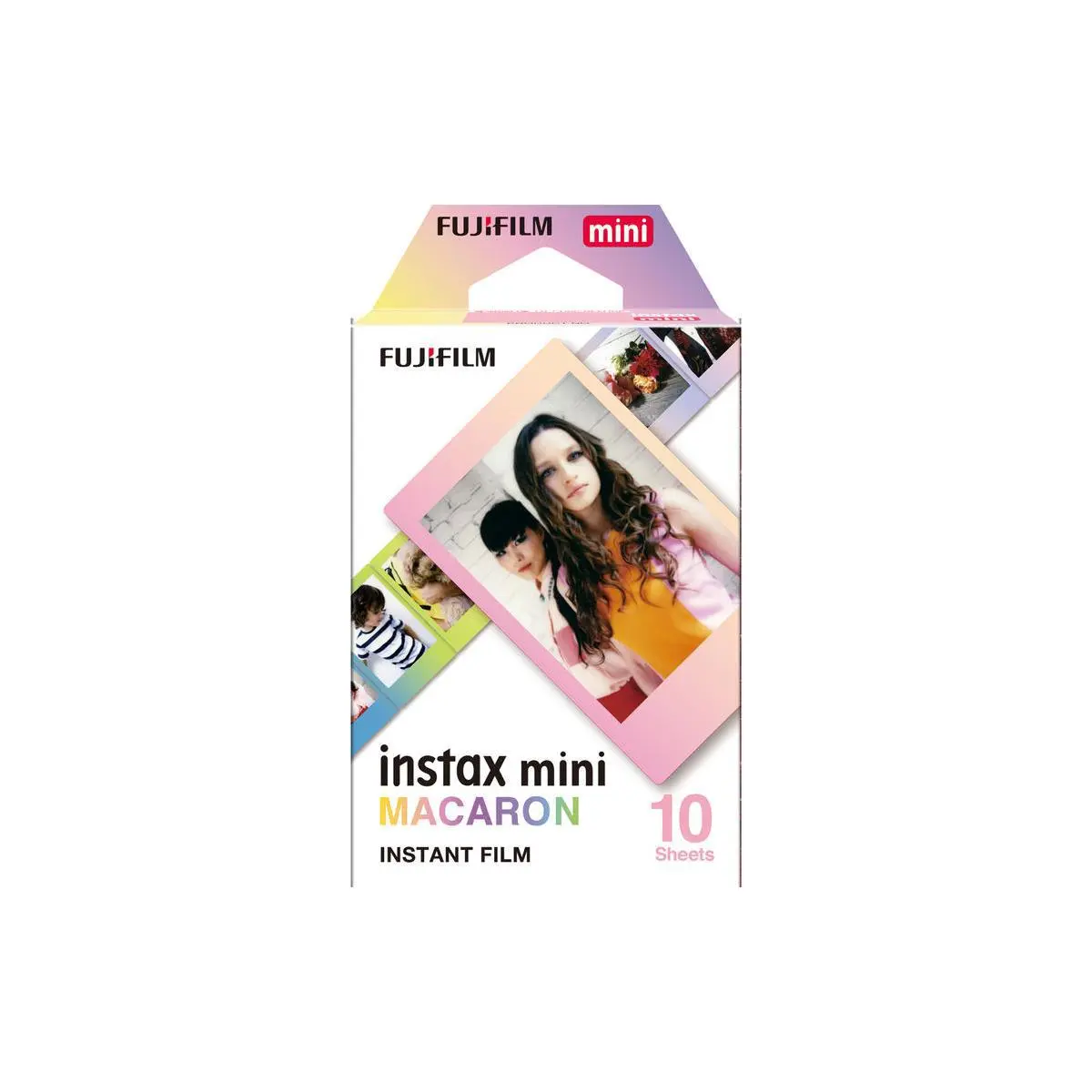 Fujifilm Instax Mini Macaron Instant Film, 10 Exposures