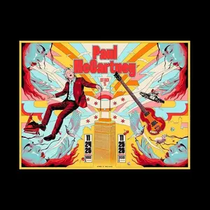 [Sale Up To 50%][No frame, Free Ship] Paul McCartney Got Back 2025 Chicago IL Event Poster At United Center On November 24 25 2025 Home Decor Poster