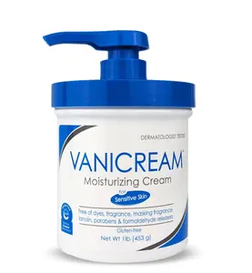 Vanicream Moisturizing Skin Cream 16 fl oz – Gentle Pump Moisturizer for Sensitive Skin, Free from Common Irritants