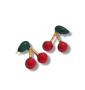 Cherry earings