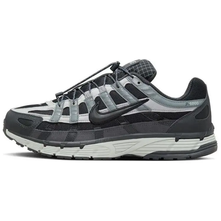 Nike P 6000 Anthracite Smoke Grey Comfort Low Top Commuter Running Shoes Men's HQ3818-001