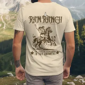 Ram Ranch Head Foreman TShirt 100% Cotton 45799 1603