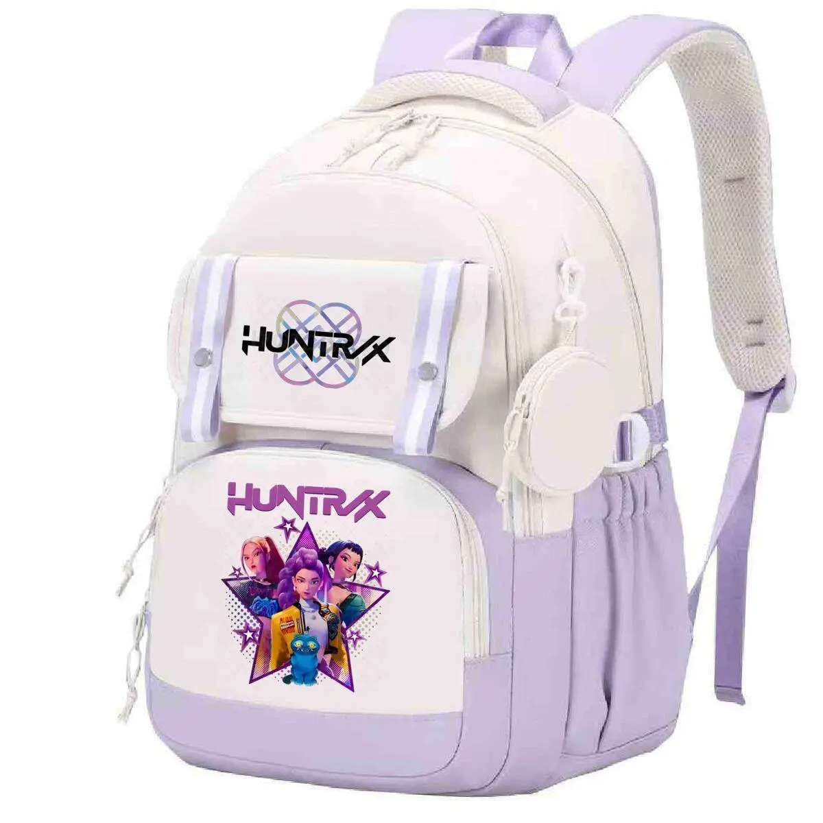 Cream Lavender Two-Tone Flip Front Pocket Laptop