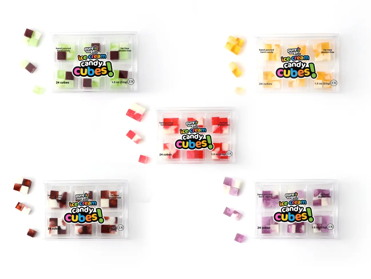 Candy Cubes - Ice Cream Bundle Snack Pack Candy Cubes - Ice Cream Bundle Snack Pack
