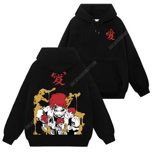 [Konoha Shop] Limited Gaara Hokage Kazekage - Naruto Shippuden #38 Hoodie T-Shirt Sweatshirt, Retro Vintage Unisex Graphic 90s Cotton, Gift For Wibu Ninja Shinobi , Anime Manga Y2K Streetwear