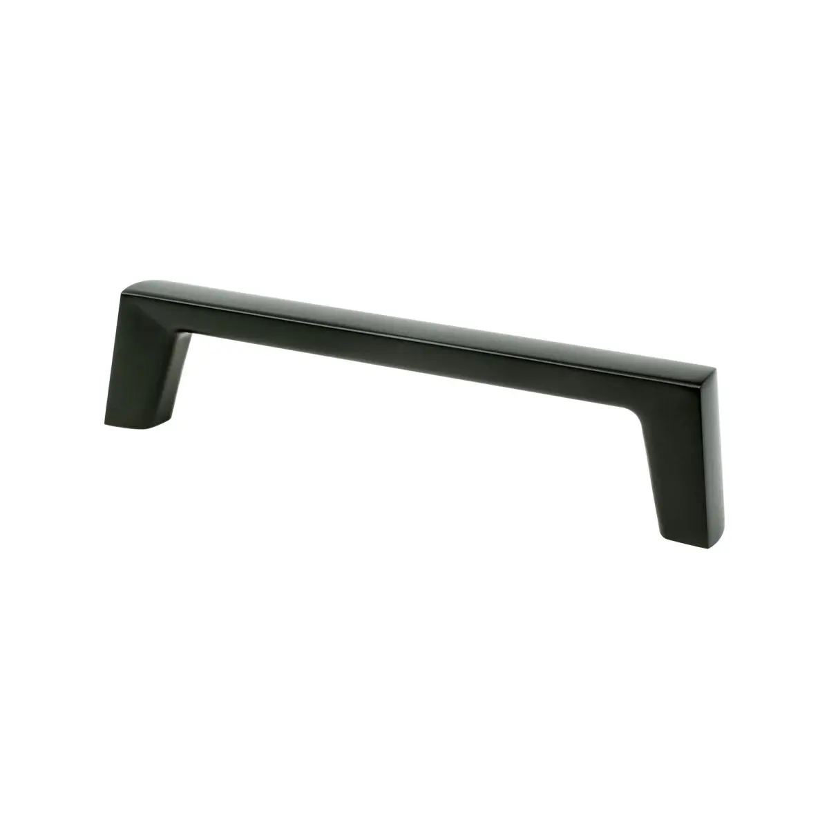 212 MAIN Brookridge Pull, 128 mm Matte Black Zinc Cabinet Hardware, Mid Century Modern & Transitional Style, for Kitchen Drawers & Kitchen Cabinets