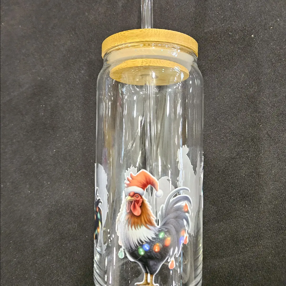 Chicken Christmas lights