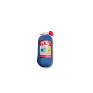 Automotive NOS Bottle Neck Pillow, Car Interior Accessory with Neck Protection
