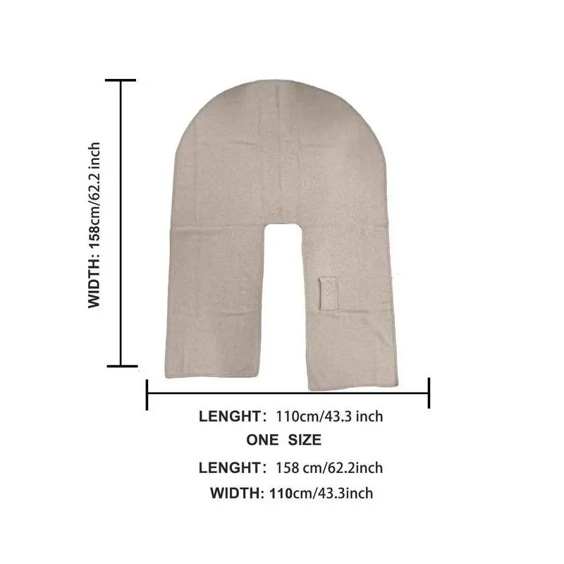 Women's Fall Winter Fashion Solid Color Shawl, Trendy Solid Shawl, Warm Comfortable Scarf, Casual Multifunctional Wrap for Autumn/winter Decor Women's Fall Winter Fashion Solid Color Shawl, Trendy Solid Shawl, Warm Comfortable Scarf, Casual Multifunctional Wrap for Autumn/winter Decor