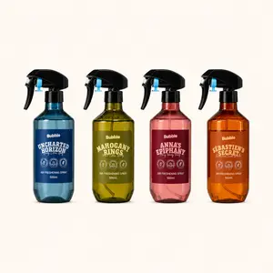 Bubble Air Freshener Spray 500ml - 3 Second Odor Neutralizer, 72H Long-Lasting, 4 Premium Scents for Home, Car, Pet Areas & Fabric
