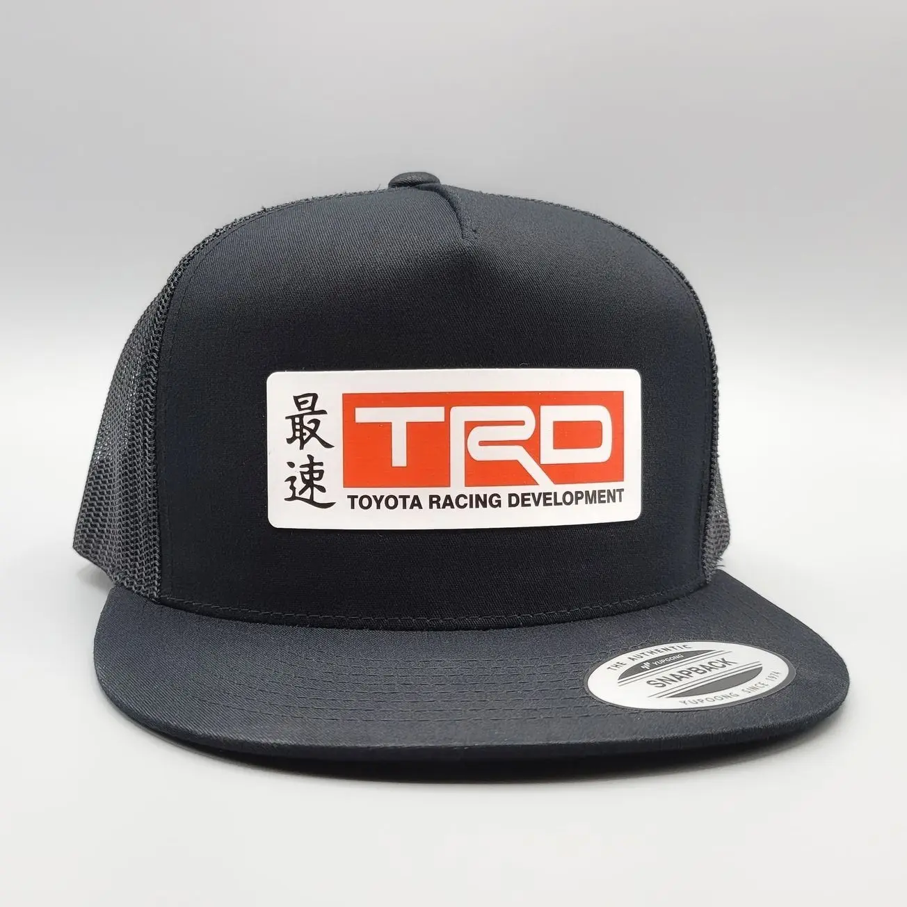 Toyota Racing Development TRD Kanji Trucker Hat and Adjustable Fit for Men and Women