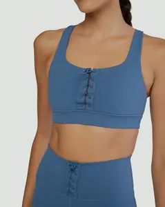 Lace Up Bra