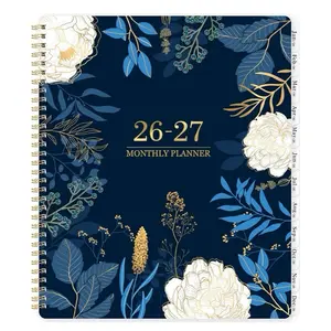 2026-2027 Monthly Planner - 2 Year Monthly Planner/Calendar 2026-2027, Jan 2026 - Dec 2027, 11" x 9", 24 Months, Tabs, Back Pocket, Holidays, Twin-Wire Binding, Note Pages