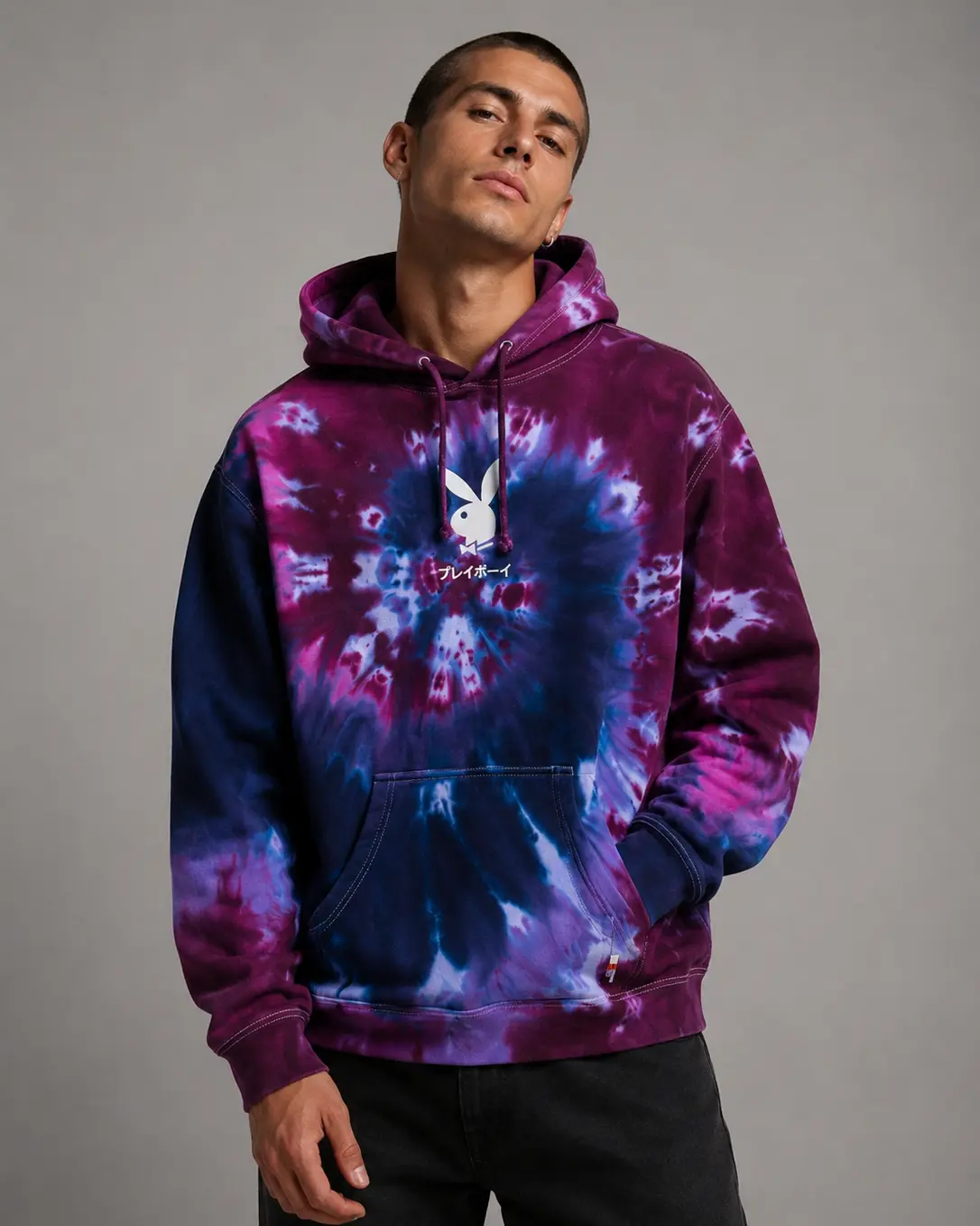Playboy Tokyo Club Tie-Dye Hoodie Playboy Tokyo Club Tie-Dye Hoodie