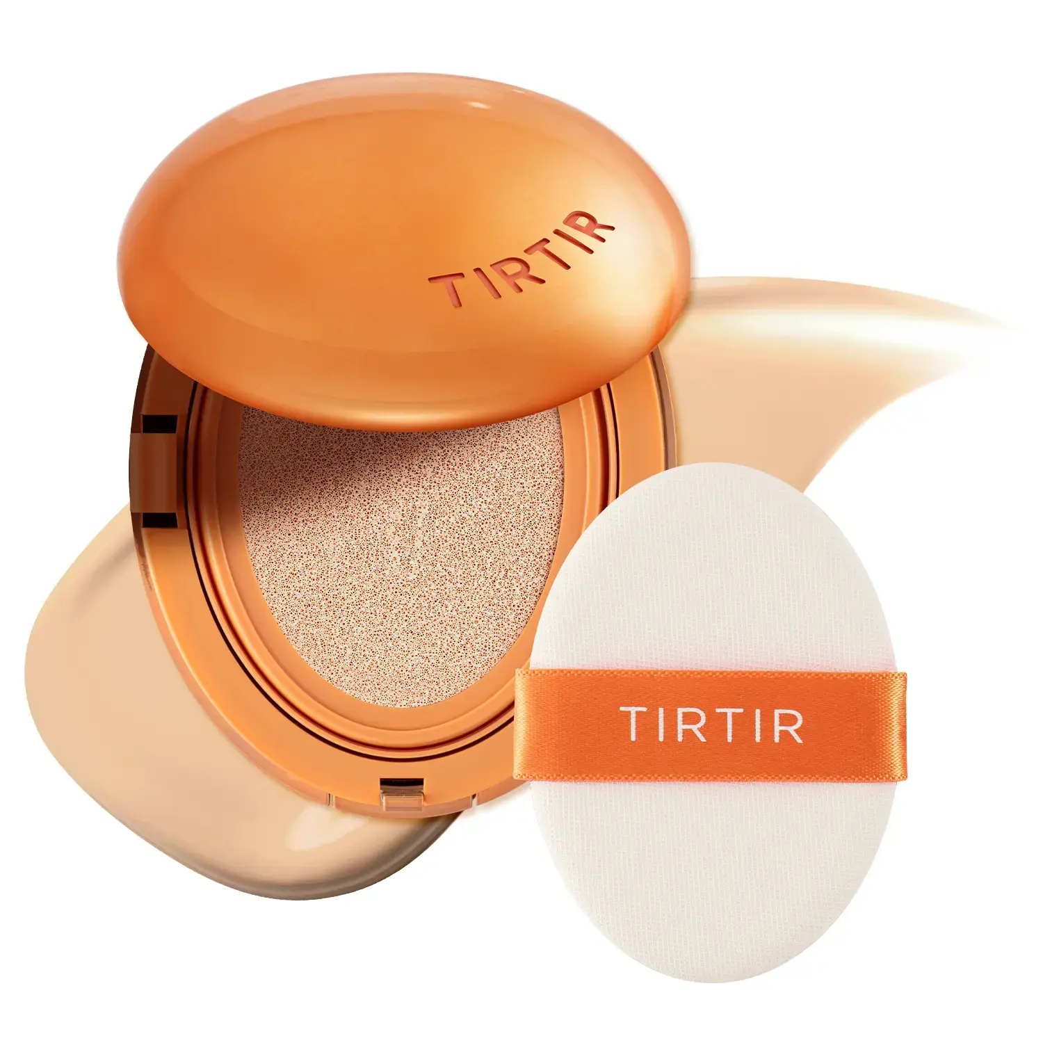 [TIRTIR Official] Travel Size Mask Fit AI Filter Cushion Foundation 4.5g | Natural Matte Finish, Long Lasting Coverage, Smooth Texture, Hydrating Concealer Effect, Korean Makeup Cosmetic